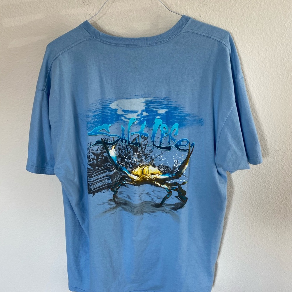 Salt life pocket tee